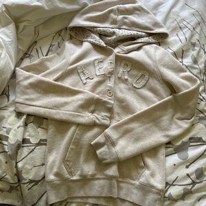 Aero half button up sweatshirt